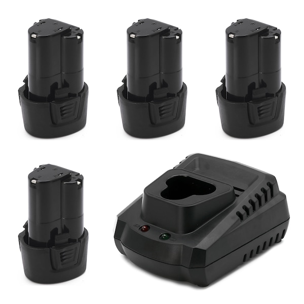 G12 Series 12V Li-Ion 4-pk w/Charger
